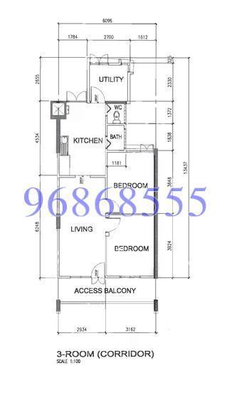 Blk 207 Boon Lay Place (Jurong West), HDB 3 Rooms #159530602